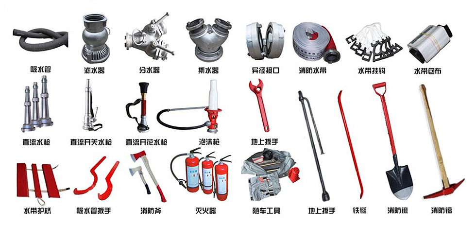 福田3噸水罐消防車（外露式）