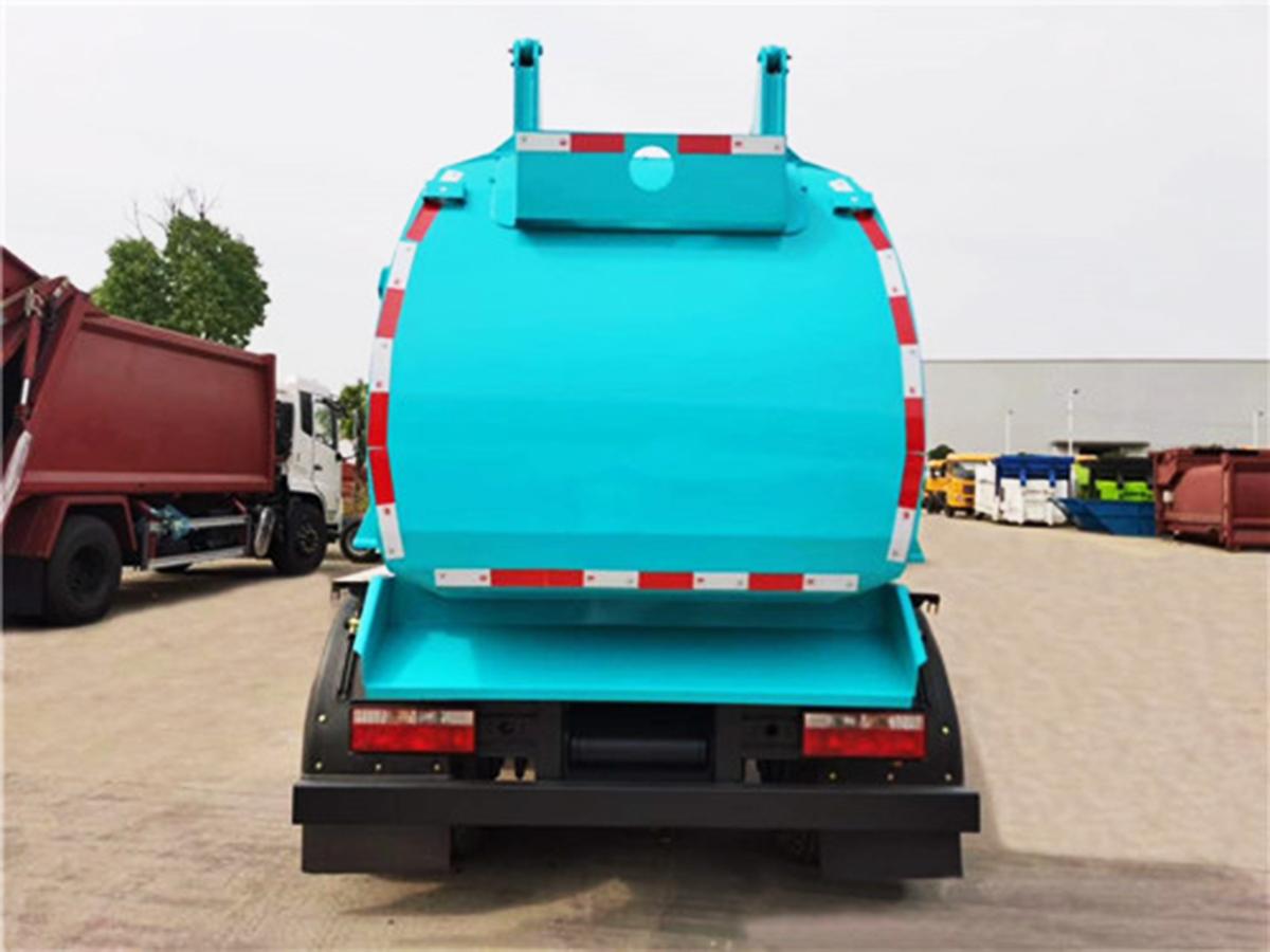 陜汽軒德6.5方純電動餐廚垃圾車